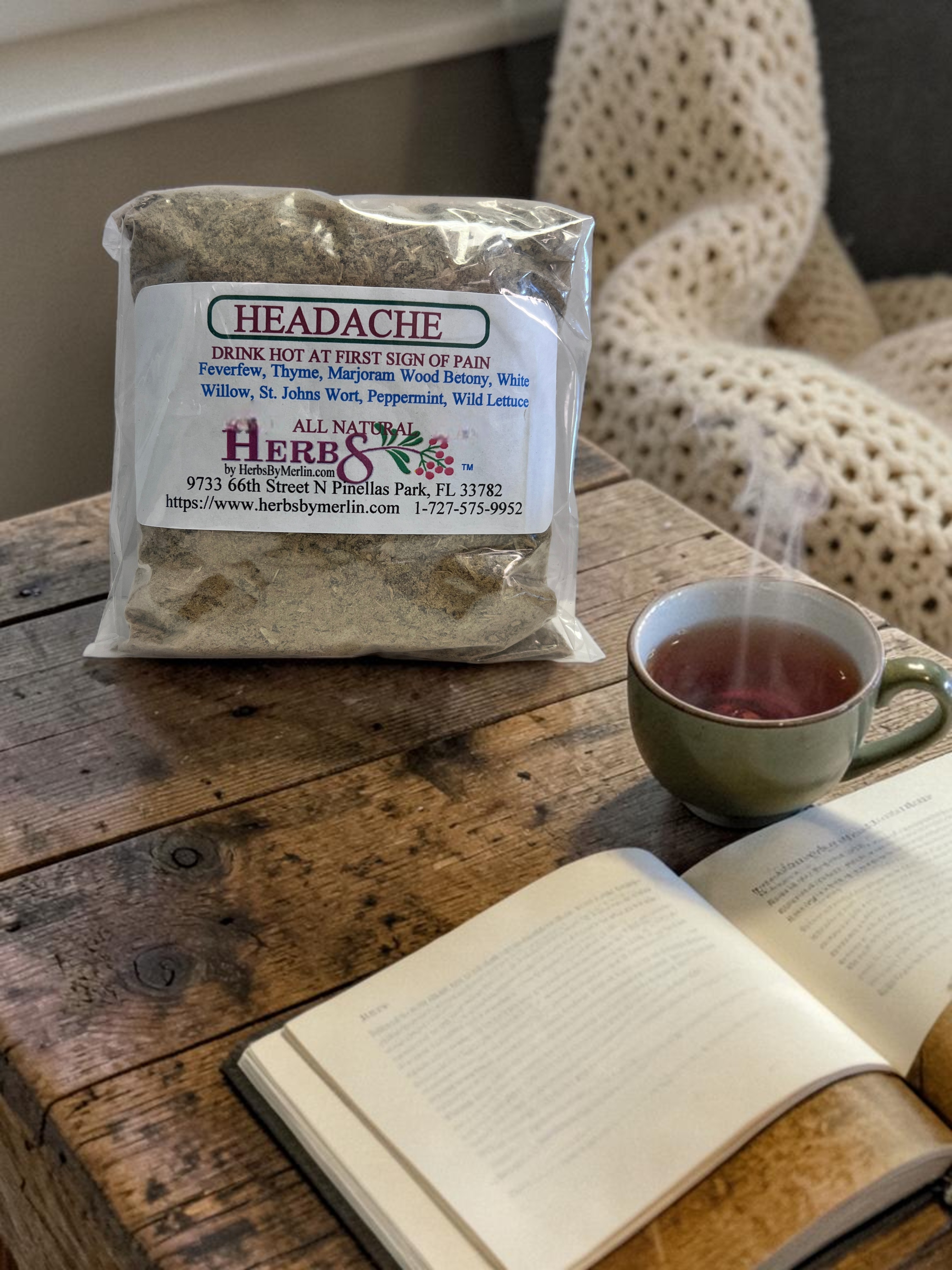 Dolores de Cabeza (Headache Tea)